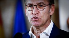 Alberto N��ez Feijoo, presidente de la Xunta