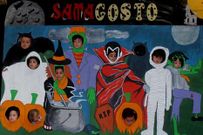 En el colegio Otero Pedrayo de A Laracha celebraron el �Samagosto�.