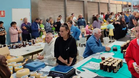 Primera Feira do Mel de Cari�o, el pasado a�o.