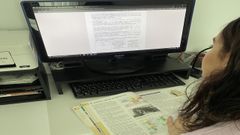 Elisa estudia 4� de la ESO en el I.E.S Pluriling�e Elvi�a