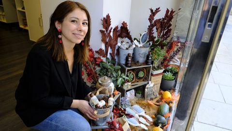 Gallo cerr en la desescalada su tienda, en el centro de Ourense, dedicada a la organizacin de eventos 