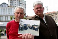 Los organizadores de la feria tradicional, Julio Castro y Antonio Buyo