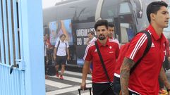 Nolito, en el regreso del Celta de la gira europea