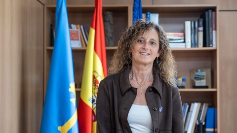 Eva Ledo, consejera de Educaci�n del Principado de Asturias