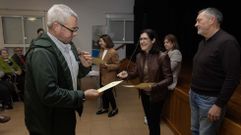 Un momento de la entrega de diplomas, en la tarde de este martes