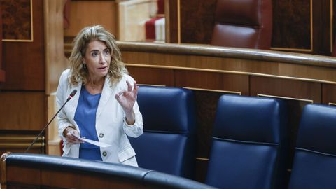 La ministra de Transportes, Movilidad y Agenda Urbana, Raquel S�nchez