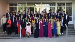 Graduaci�n de los alumnos de segundo de bachillerato del IES Rafael Puga Ram�n