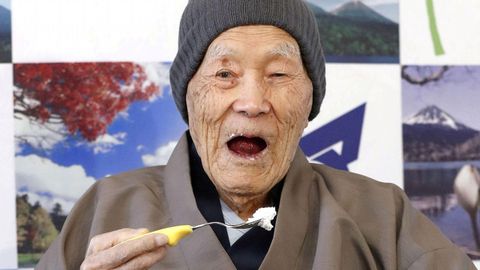 Masazo Nonaka, el que era el hombre m�s viejo del mundo