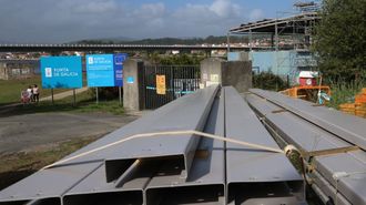 Las obras en la EDAR comenzaron a finales del año pasado.