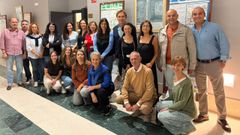 Participantes en la reuni�n de las Unidades de Coordinaci�n POPTEC en Lobios.