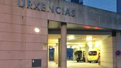 El herido fue trasladado a las urgencias del CHUO