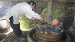 Im�genes de dos fiestas gastron�micas