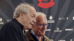 Los hermanos Luc y Jean-Pierre Dardenne, este martes en Valladolid, abordan�la maternidad tard�a en �Reci�n nacidas�.
