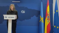 La diputada del PP por Asturias, Esther Llamazares