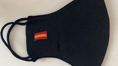 Mascarilla con la bandera de Espa�a