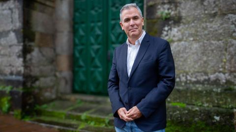 Rafa Dom�nguez, portavoz del PP en Pontevedra, repetir� como candidato a la alcald�a en el 2027 