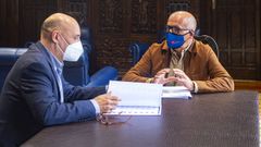 Reuni�n de Armando Ojea y Jos� Manuel Baltar.