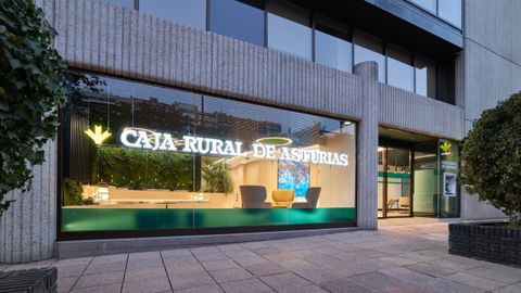 Oficina en Madrid de Caja Rural de Asturias