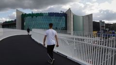 Imagen de archivo del espacio que ocupaba El Corte Ingls en Marineda y que reabrir el prximo 24 de octubre con ms de una veintena de marcas nuevas