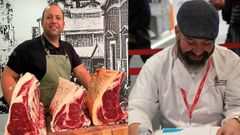 Bruno Casal, a la izquierda y Jose Luis Collazos, a la derecha