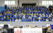 El Emev� present� a los equipos de todas las categor�as antes del encuentro.