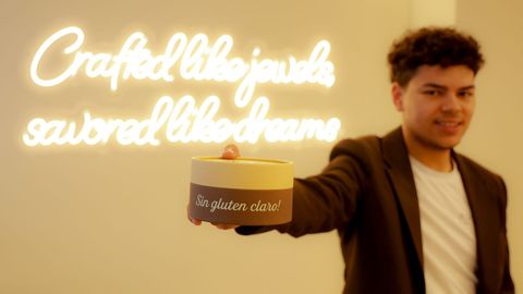 Tambi�n tienen tartas de queso sin gluten