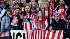 Ponferradina 0 - Lugo 1: fotos del partido y de la afici�n rojiblanca