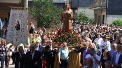 Santa Rita.Procesi�n de Santa Rita en O Barco de Valdeorras