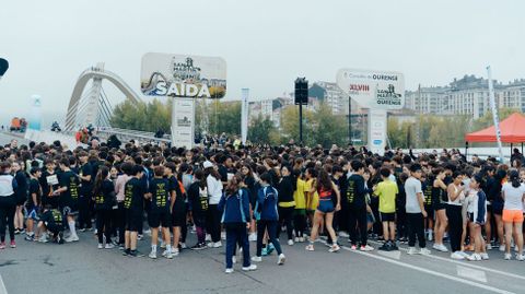 Todas las categor�as salieron desde el puente del Milenio.