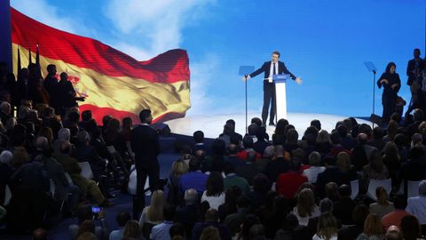Convención del PP en el 2019, en la que Pablo Casado se convirtió en el nuevo líder del partido