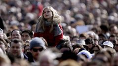 Im�genes del pen�ltimo �ngelus de Benedicto XVI