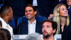 Rafa Nadal.Rafa Nadal en un partido del Real Madrid
