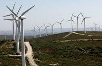 En el �rea prevista ya existen grandes instalaciones e�licas como esta de Pico de Meda (Zas). 