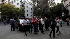 Primeras im�genes del terremoto en M�xico