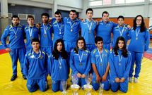 Imagen del 2013 tras el campeonato disputado en Pontevedra con las medallas y t�tulos del Keltoi.