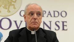 El obispo de Ourense, Leonardo Lemos