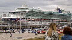 Trasatl�ntico Ventura en el Puerto de A Coru�a