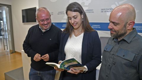 C�sar Fern�ndez, Tamara Silva y Marcos V�zquez.