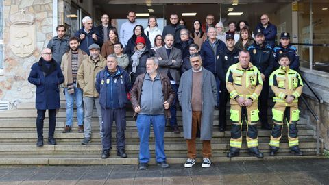 Minuto de silencio en Carballo por el accidente ferroviario en C�rdoba