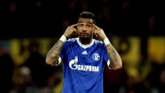 Kevin-Prince Boateng en su actual equipo, el Shalke 04