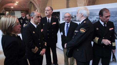 El almirante del Arsenal fue el encargado de inaugurar la exposición
