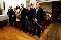 Curr�s, varios ediles del PP y PSOE y el alcalde de Altura, asistieron al voto de San Roque.