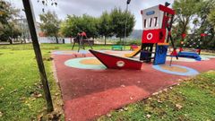 Estado actual de uno de los parques de la zona de San Isidro que se van a renovar