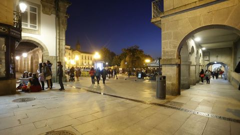 La Praza Maior en la actualidad
