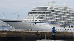 El Viking Sky, atracado este viernes en el muelle de Trasatl�nticos