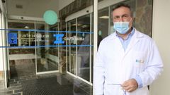 Luis Pardo en el Centro de Atenci�n a Persoas con Discapacidade