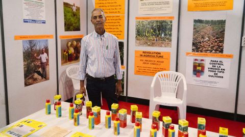 Uno de los expositores de Alimagro.