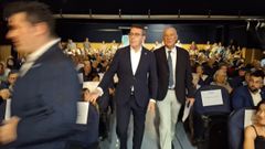 El alcalde, Dani Vega, y el pregonero, Jos� Conde