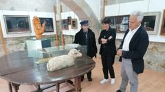 Diego de Gir�ldez, a la izquierda, en una exposici�n