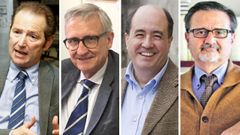 Roberto L. Blanco, Xavier Arb�s, Eduardo V�rgala y Joaqu�n Varela